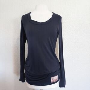 The Maitlands Blue Long Sleeve Top Size Large